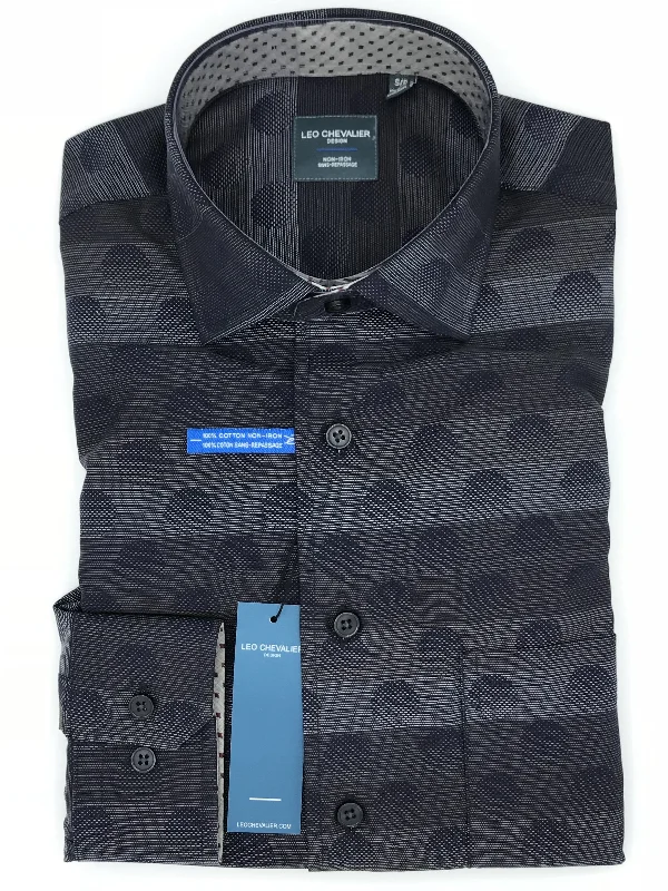Men's Regular-Fit Shirts for a Classic FitLeo Chevalier Sport Shirt - 521469 1998 "Navy"