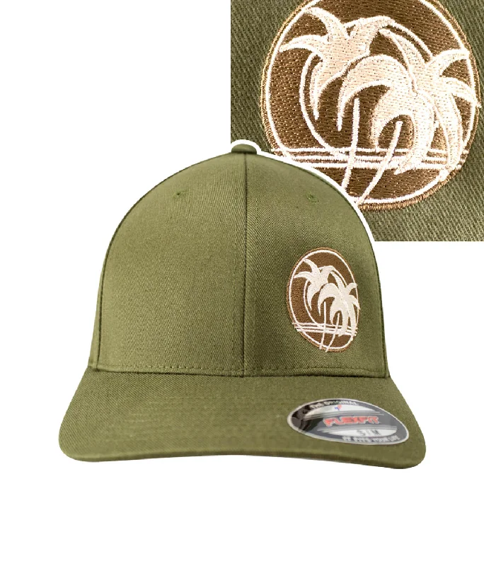 Novelty Trucker Hats"Retro Palm" Classic Flexfit Hat