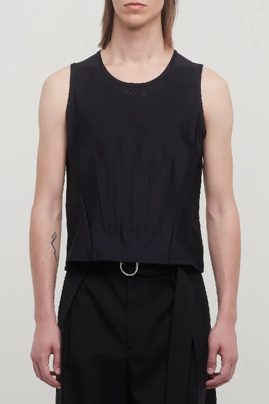 Men's Coats for SpringMugler Mens Eco Sport Lycra Corset Top
