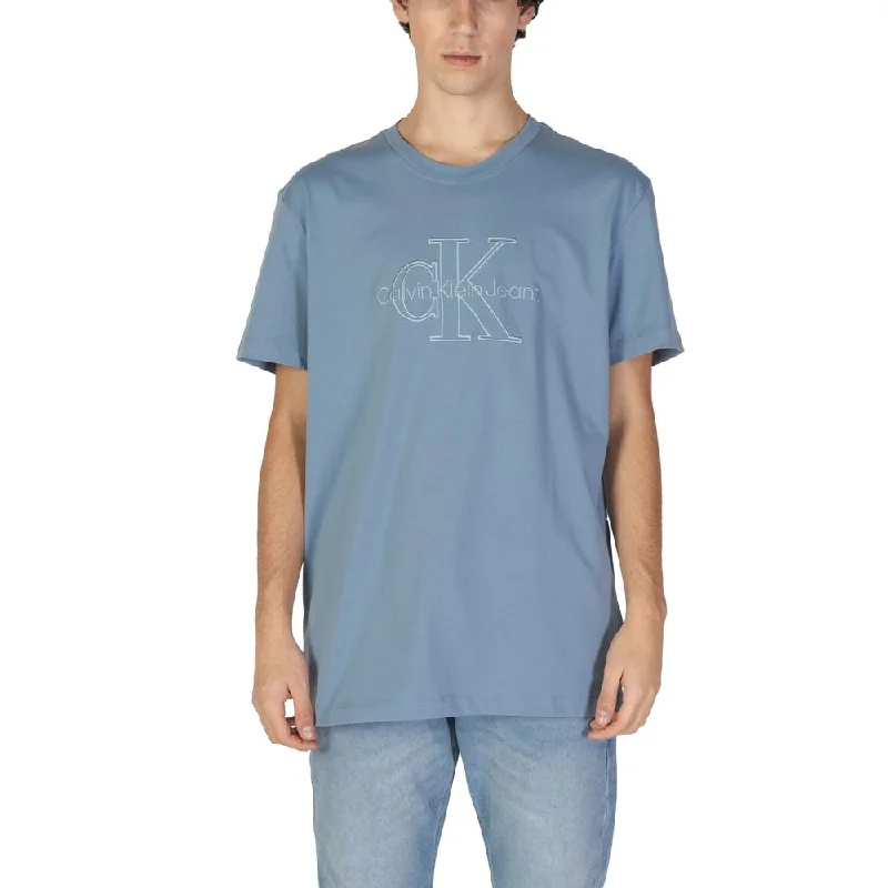 Men's Shirts with Double-Breasted DesignsCalvin Klein Jeans  Cotton Men's T-Shirt