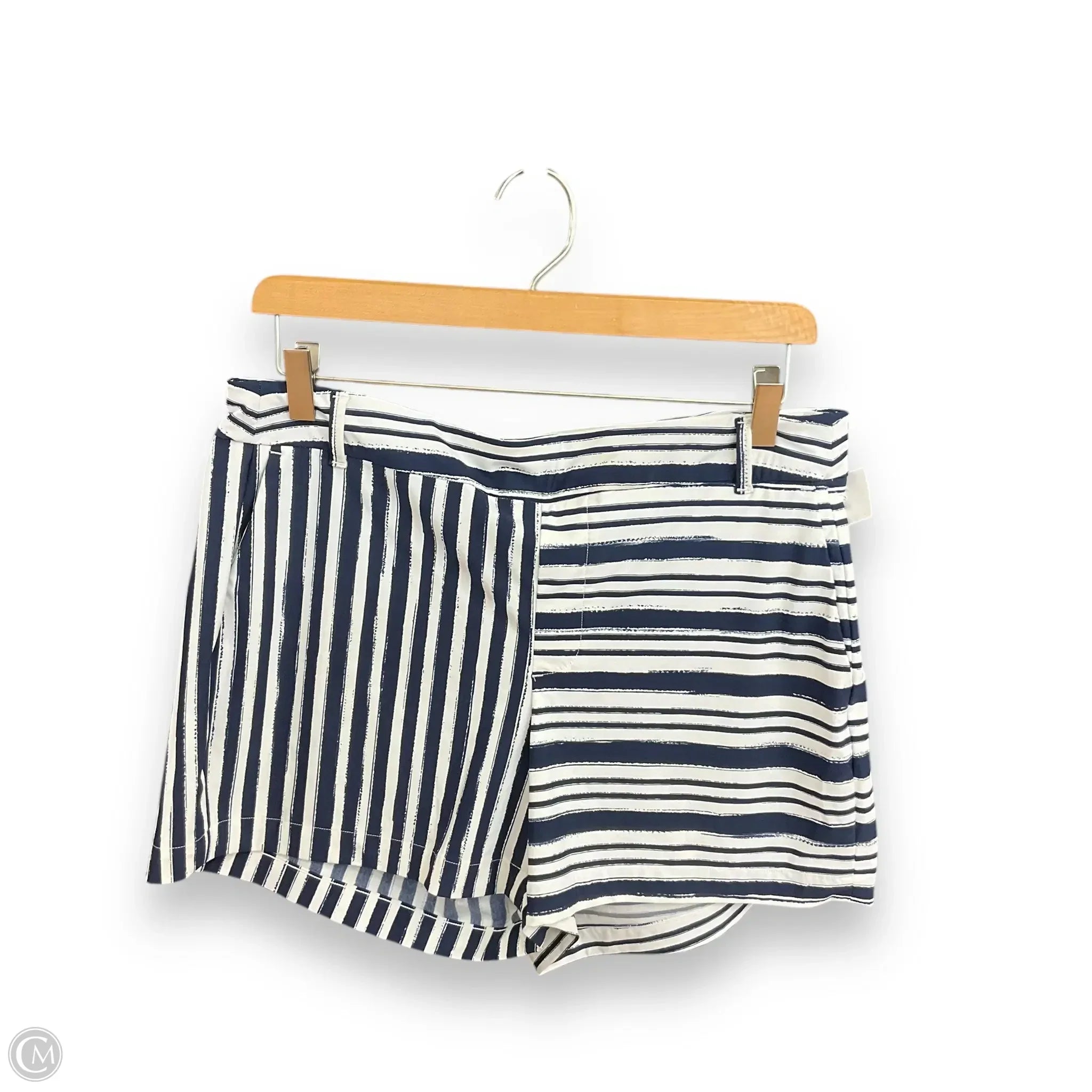 Cool Men's Linen ShortsShorts By Spanx In Striped Pattern, Size: 8