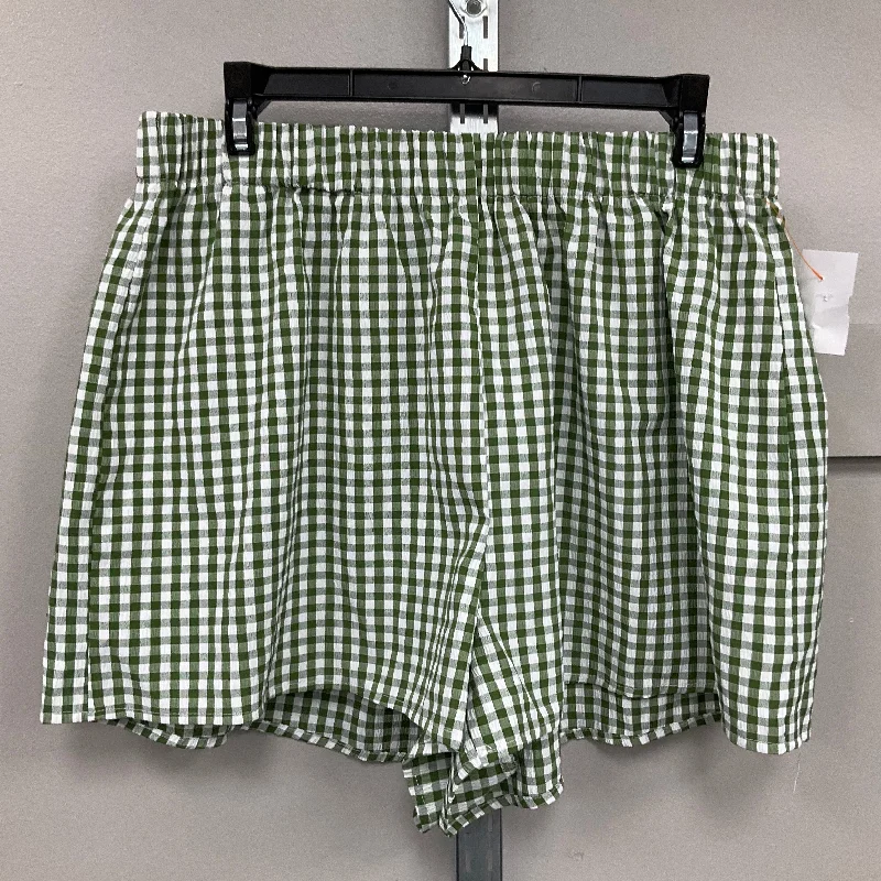 Dressy and Polished Men's Tailored Dress ShortsSHORTS by SHEIN In CHECKERED PATTERN, Size: 1X Dressy and Polished Men's Tailored Dress ShortsSHORTS by SHEIN In CHECKERED PATTERN, Size: 1X