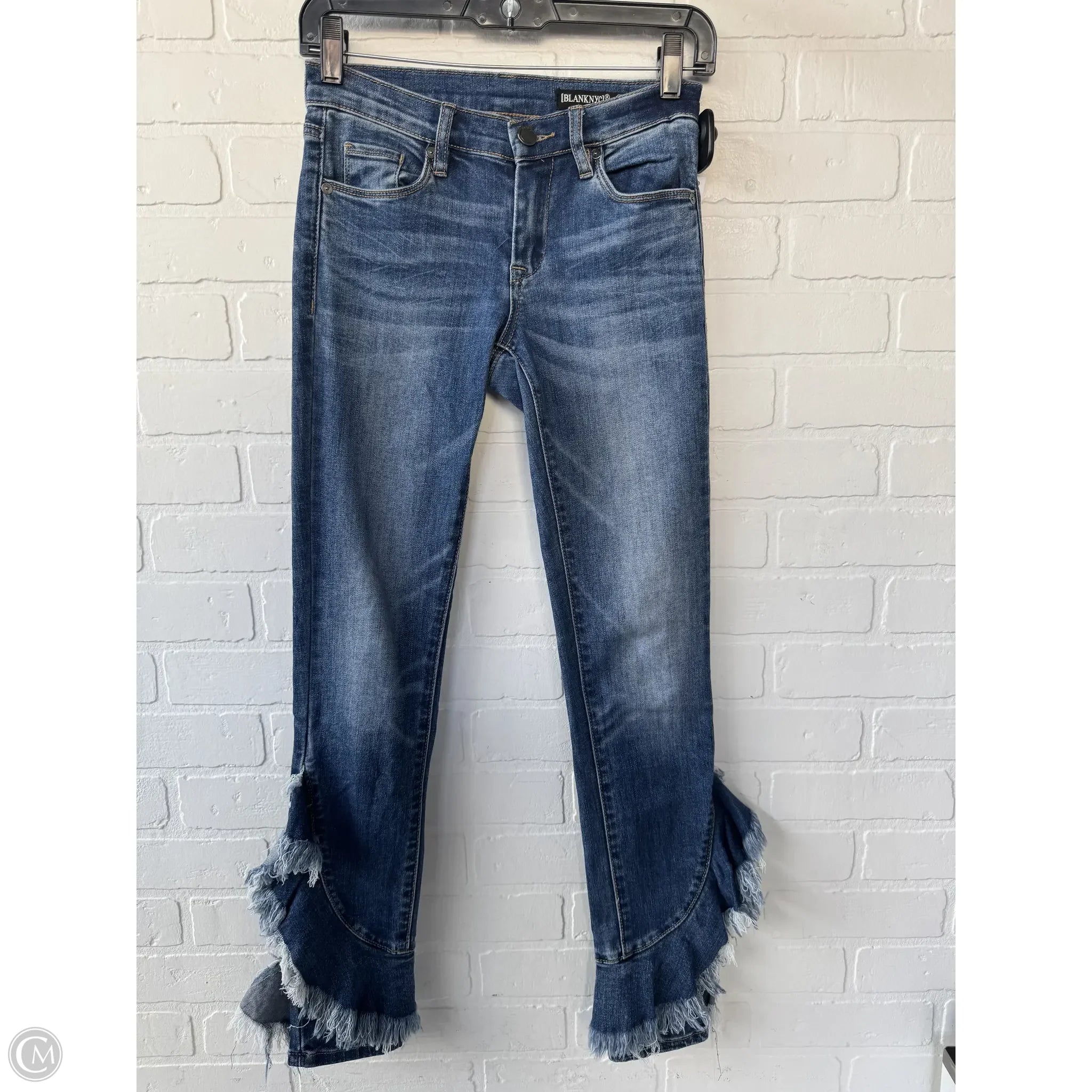Men's Skinny Jeans with Stretch FabricJeans Flared By Blanknyc In Blue Denim, Size: 0 Men's Skinny Jeans with Stretch FabricJeans Flared By Blanknyc In Blue Denim, Size: 0