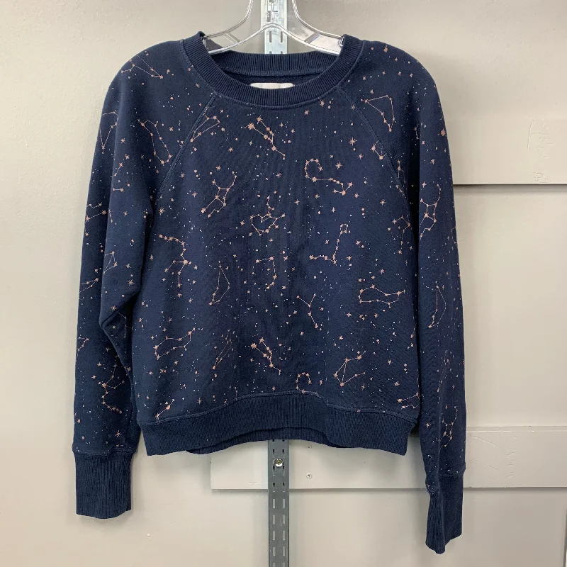 Durable Men's Canvas HoodiesSweatshirt Crewneck By Spiritual Gangster In Navy, Size: S Durable Men's Canvas HoodiesSweatshirt Crewneck By Spiritual Gangster In Navy, Size: S