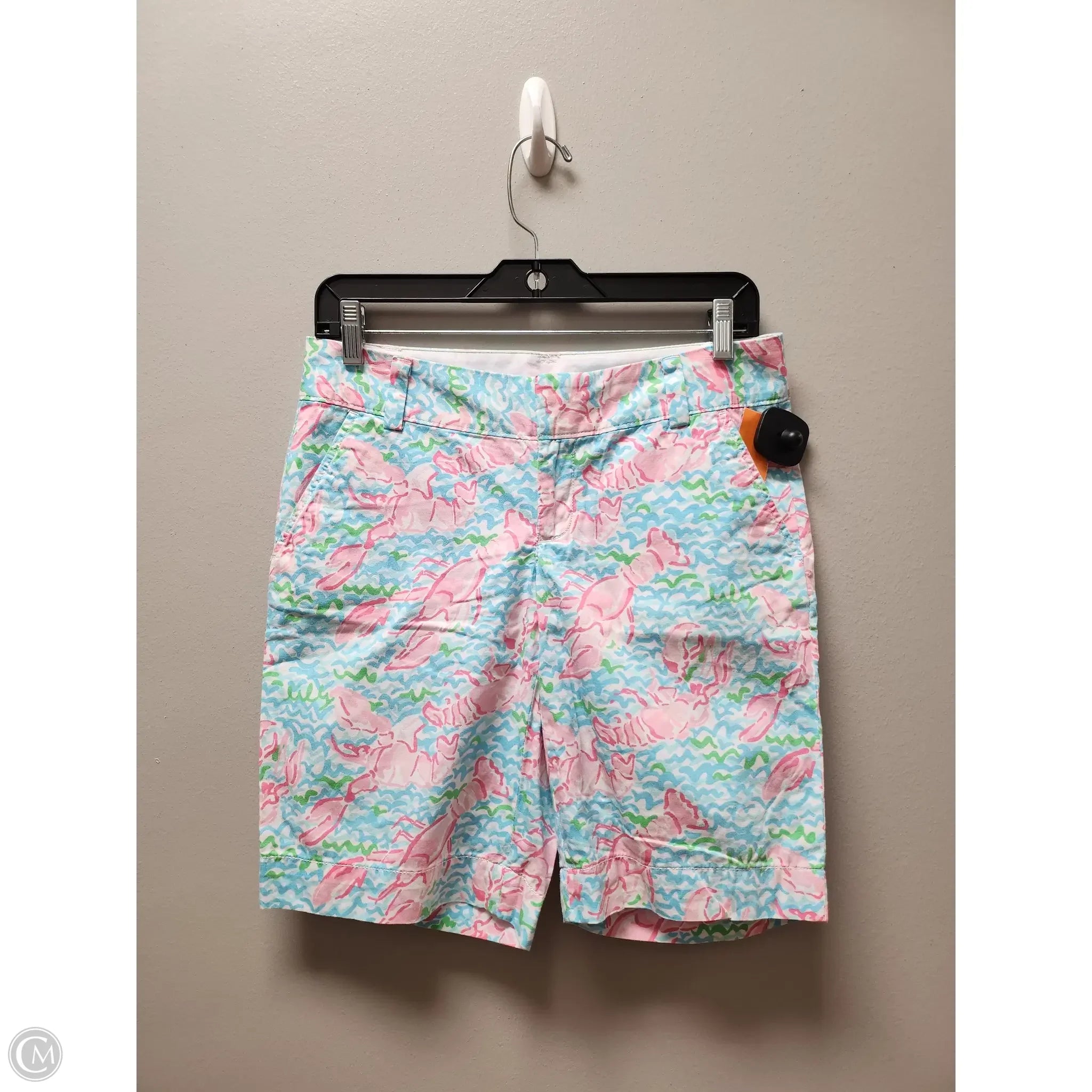 High-Quality Men's Swim ShortsShorts Designer By Lilly Pulitzer In Blue & Pink, Size: 2 High-Quality Men's Swim ShortsShorts Designer By Lilly Pulitzer In Blue & Pink, Size: 2