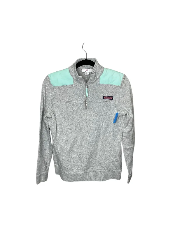 Men's Hoodies for RunningSweatshirt Collar By Vineyard Vines In Grey, Size: S