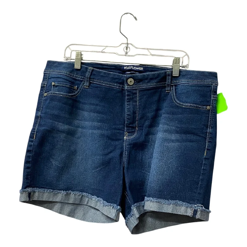 Lightweight and Airy Men's Running and Workout ShortsShorts By Wallflower In Blue, Size:16 Lightweight and Airy Men's Running and Workout ShortsShorts By Wallflower In Blue, Size:16