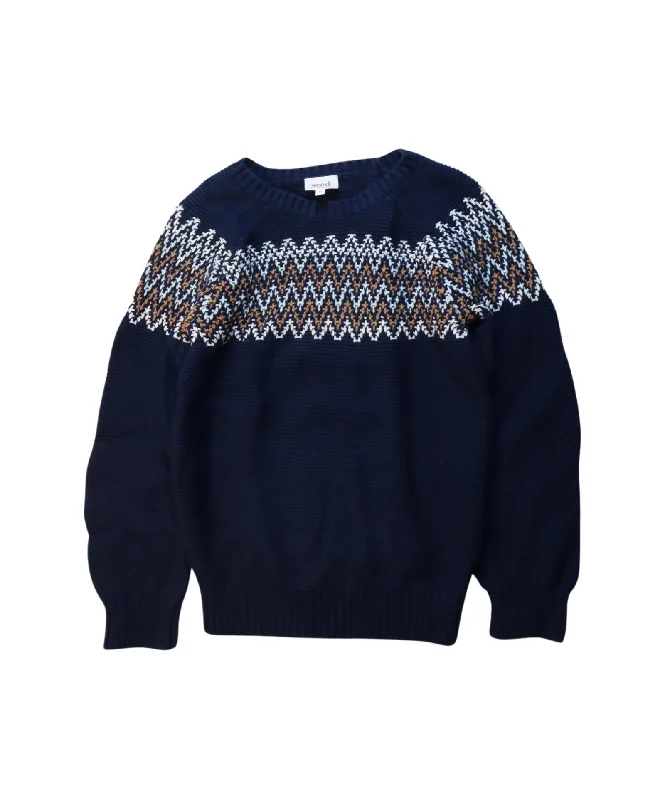 Men's Sweaters with EmbellishmentsSeed Knit Sweater 8Y