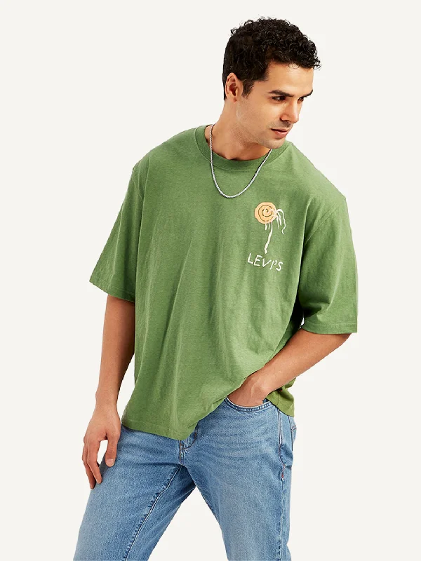Versatile Men's Tank TopsMen's Graphic Print Loose Fit T-Shirt