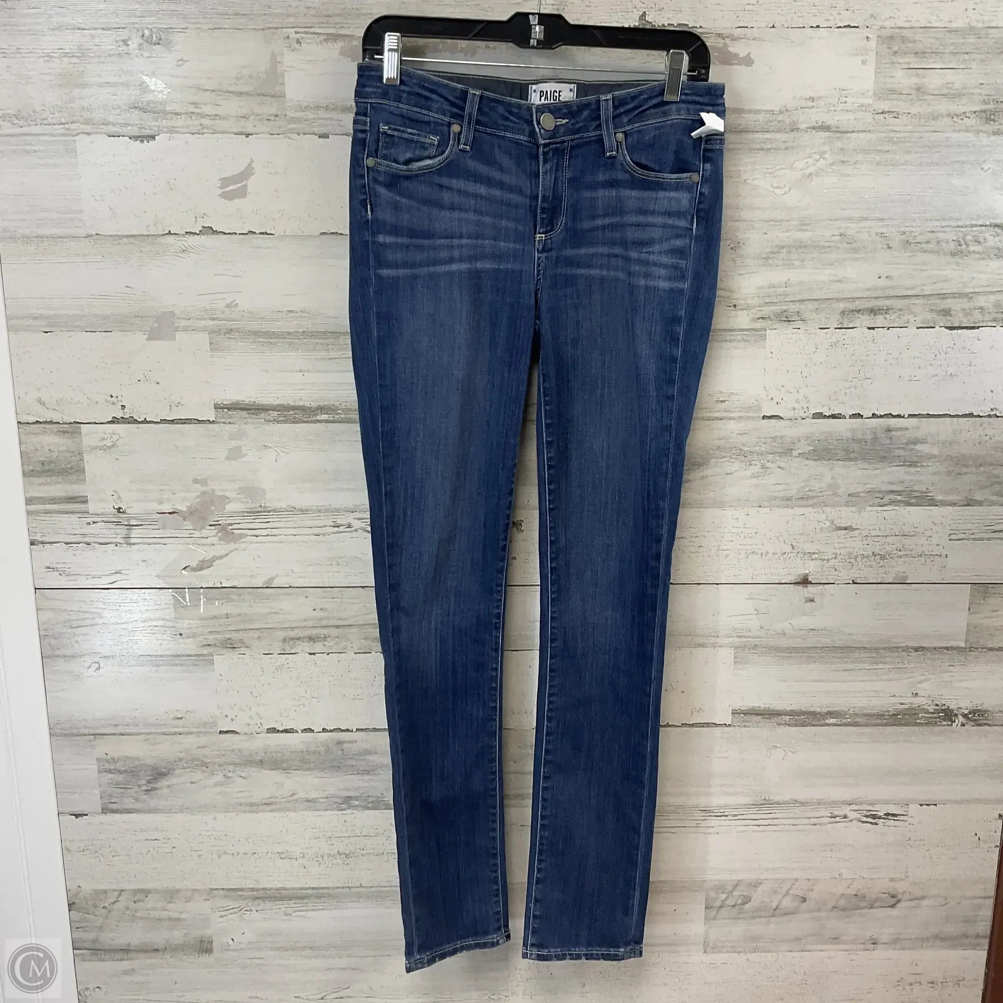 Men's Jeans with Functional PocketsJeans Straight By Paige In Blue Denim, Size: 8