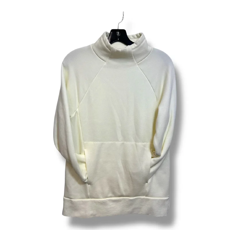 Lightweight Men's Running HoodiesSweatshirt Crewneck By Fabletics In Cream, Size: Xs Lightweight Men's Running HoodiesSweatshirt Crewneck By Fabletics In Cream, Size: Xs