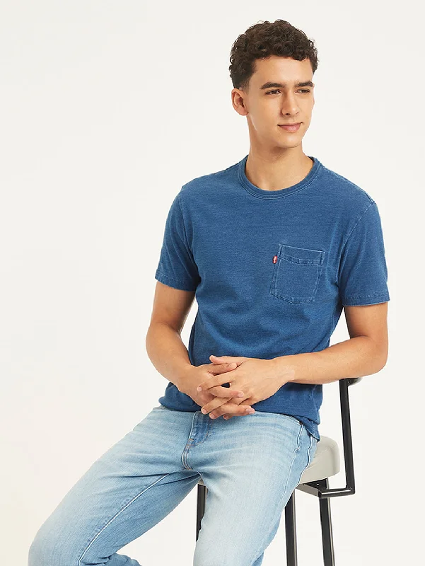 Breathable Men's Mesh TopsMen's Solid Slim Fit T-Shirt