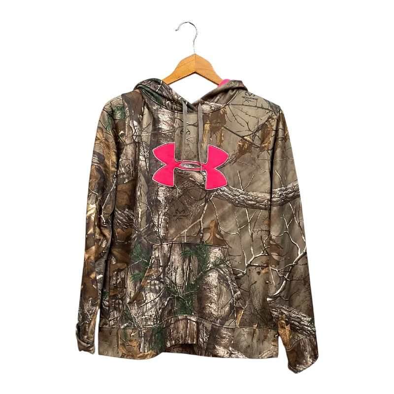 Men's Hoodies for Active LifestylesSweatshirt Hoodie By Under Armour In Camouflage Print, Size: L Men's Hoodies for Active LifestylesSweatshirt Hoodie By Under Armour In Camouflage Print, Size: L