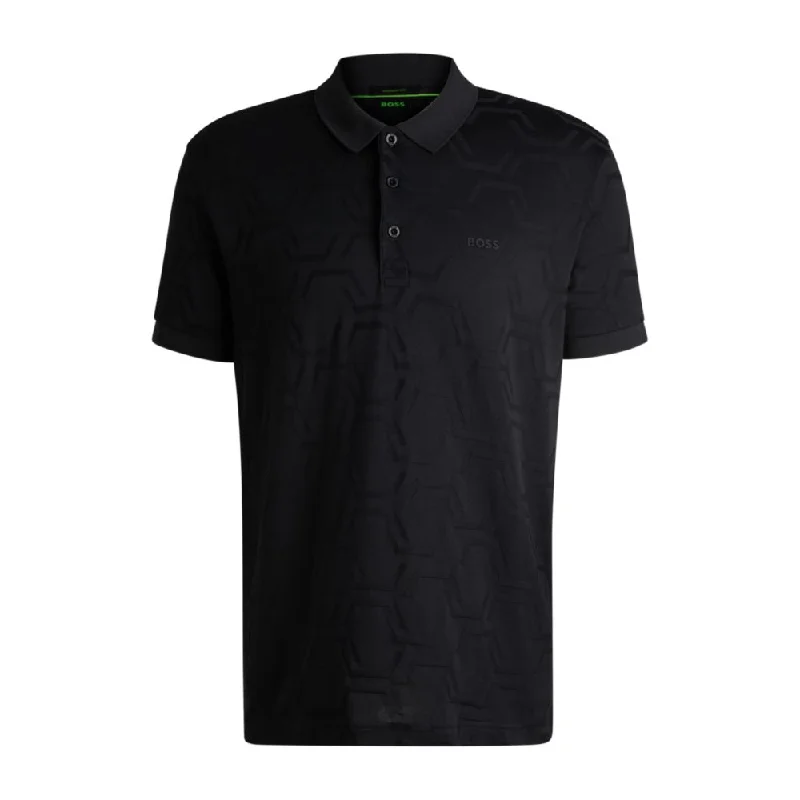 Men's Shirts with Checkered PatternsPaddy relaxed-fit polo shirt in quilted mercerized cotton Men's Shirts with Checkered PatternsPaddy relaxed-fit polo shirt in quilted mercerized cotton