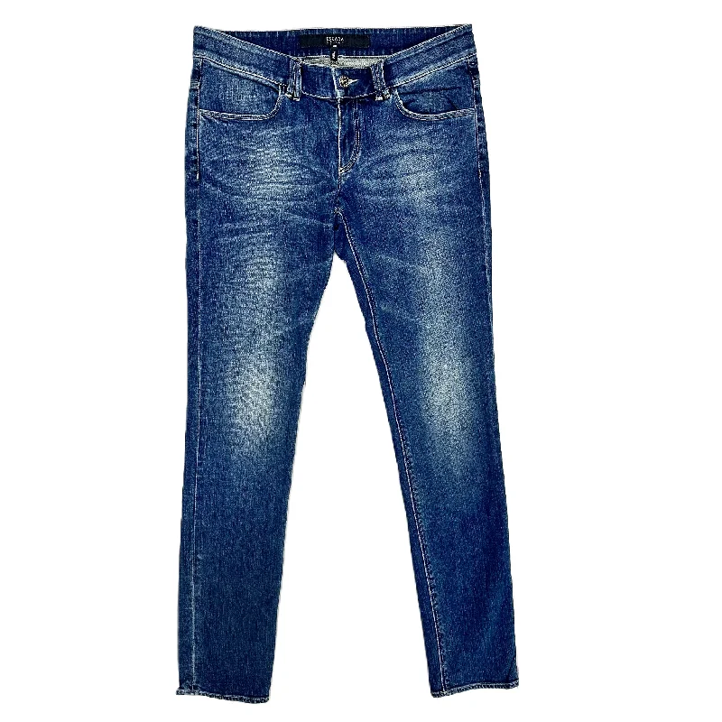 Comfort-Fit Men's JeansJeans Designer By Escada In Blue Denim, Size: 4