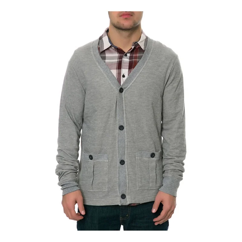 Men's Sweaters for Outdoor ActivitiesAMBIG Mens The Caesar Cardigan Knit Sweater, Grey, Small Men's Sweaters for Outdoor ActivitiesAMBIG Mens The Caesar Cardigan Knit Sweater, Grey, Small