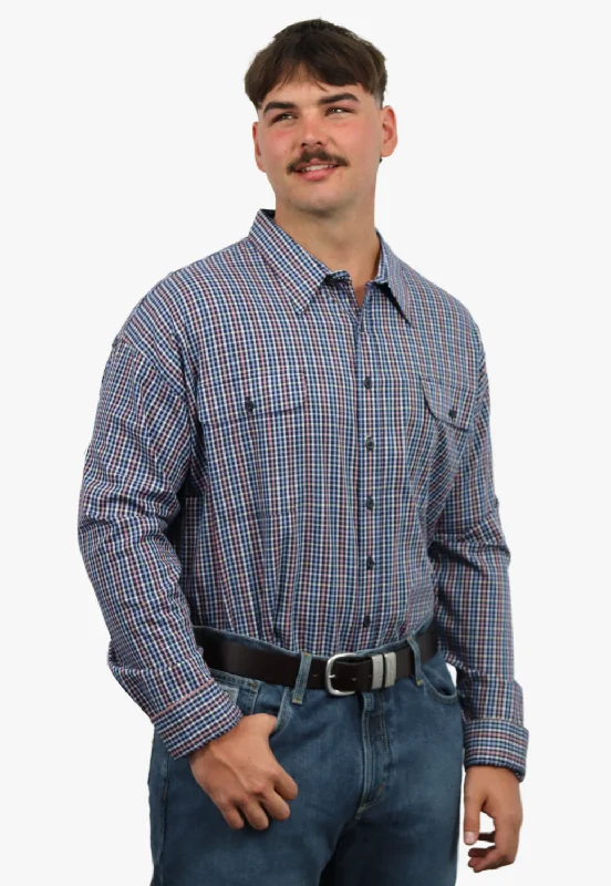 Men's Dressy Casual Shirts for Smart-Casual EventsBisley Mens Long Sleeve Checked Shirt Men's Dressy Casual Shirts for Smart-Casual EventsBisley Mens Long Sleeve Checked Shirt