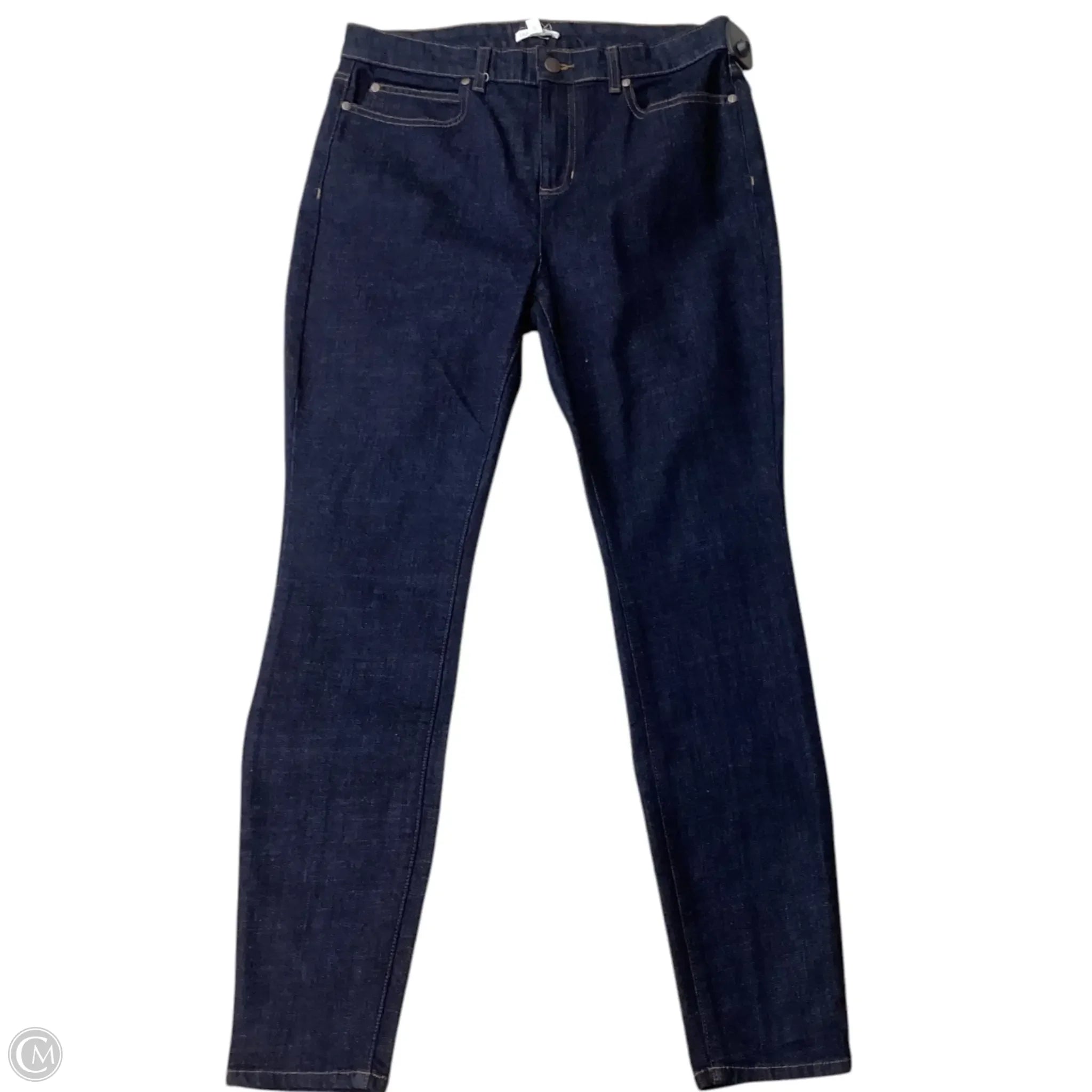 Designer Skinny Men's JeansJeans Skinny By Eileen Fisher In Blue Denim, Size: 10