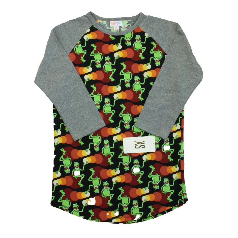 Men's Custom Dress Shirts for a Personalized FitLula roe Girls Gray Kermit the Frog Long Sleeve Shirt Size: Junior XS Men's Custom Dress Shirts for a Personalized FitLula roe Girls Gray Kermit the Frog Long Sleeve Shirt Size: Junior XS