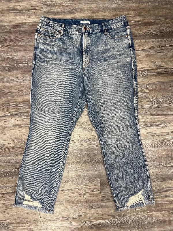 Men's Jeans with PocketsJeans Designer By Good American In Blue Denim, Size: 18