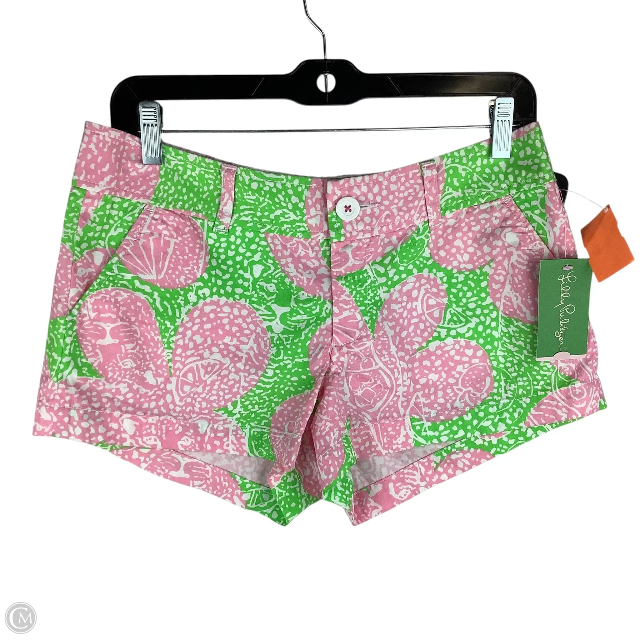Men's Comfortable Elastic Waistband ShortsShorts Designer By Lilly Pulitzer In Multi-colored, Size: 2 Men's Comfortable Elastic Waistband ShortsShorts Designer By Lilly Pulitzer In Multi-colored, Size: 2