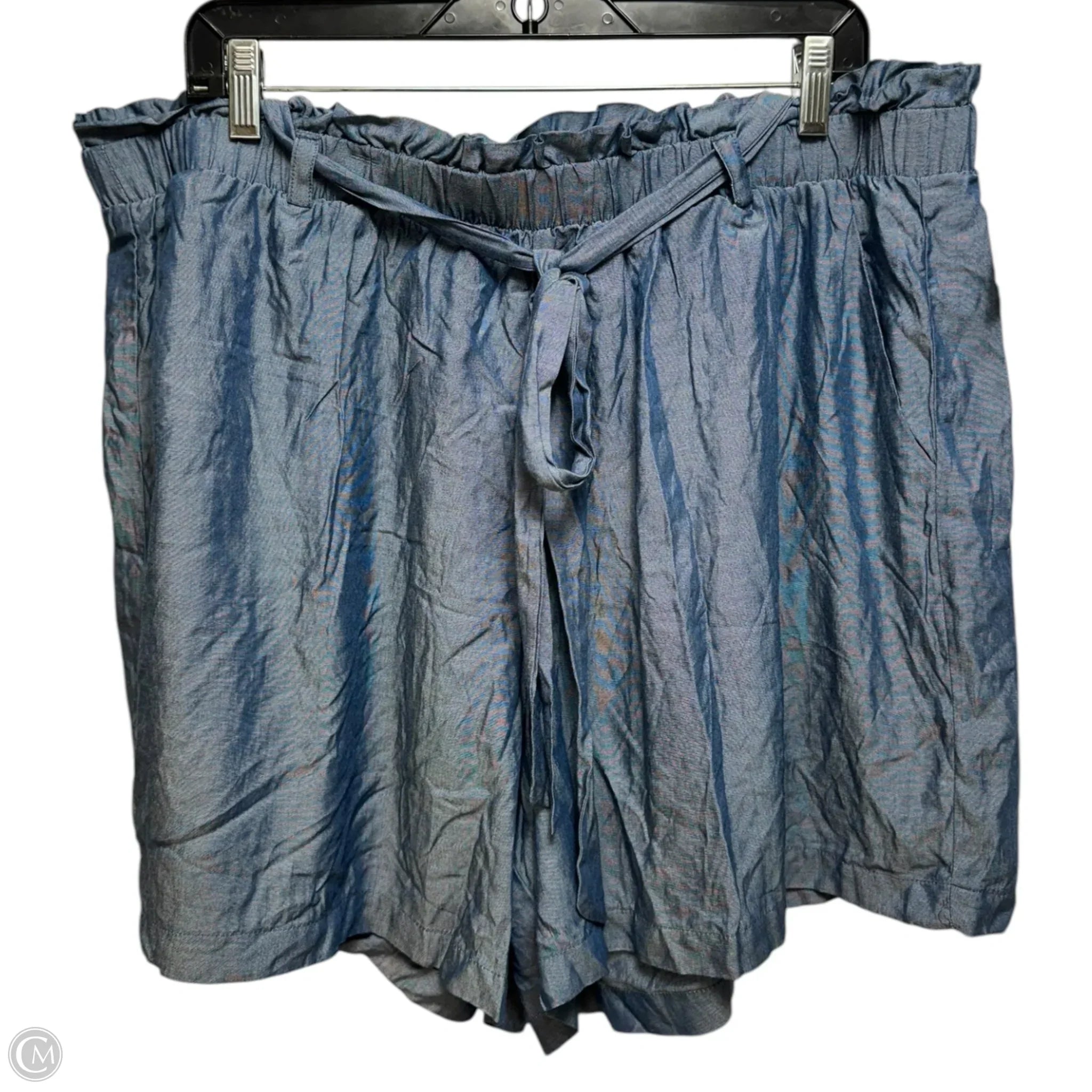 Versatile and Adaptive Men's Travel ShortsShorts By Torrid In Blue, Size: 2x