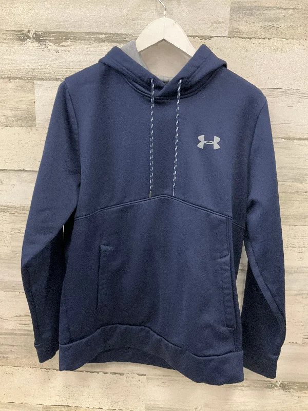 Men's Hoodies with Security PocketsAthletic Sweatshirt Hoodie By Under Armour In Navy, Size: M Men's Hoodies with Security PocketsAthletic Sweatshirt Hoodie By Under Armour In Navy, Size: M