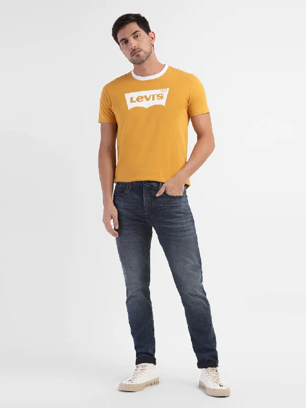 Men's Shirts with Appliqué DetailsMen's Yellow Brand Logo T-Shirt