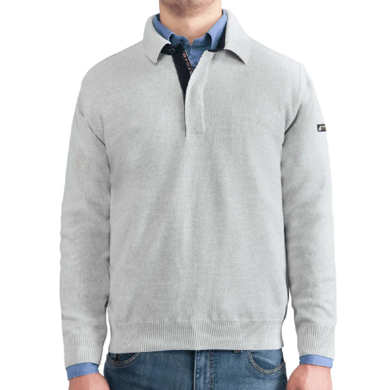 Men's Sweaters with Pleated DesignsGreen Coast Italian Sweater 422 Grigio (Grey) Col. #4 Men's Sweaters with Pleated DesignsGreen Coast Italian Sweater 422 Grigio (Grey) Col. #4