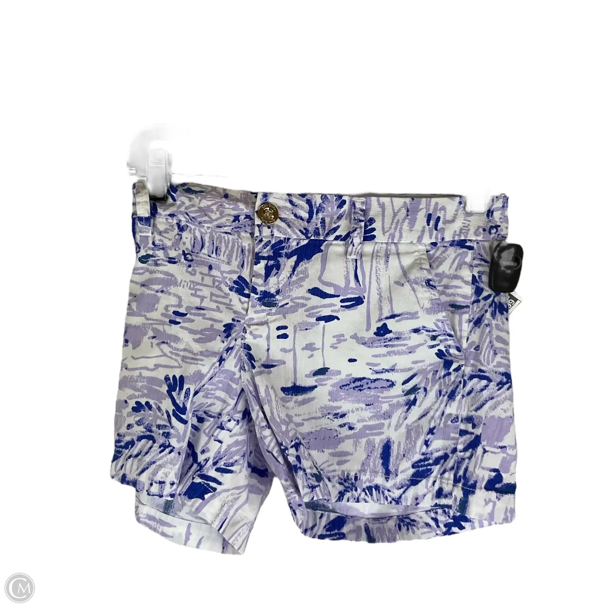 Resilient Men's Cargo ShortsShorts Designer By Lilly Pulitzer In Purple, Size: 8