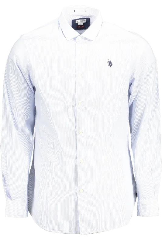 Men's Shirts with Animal PrintsU.S. POLO ASSN. Slim Fit French Collar Embroide Men's Shirt Men's Shirts with Animal PrintsU.S. POLO ASSN. Slim Fit French Collar Embroide Men's Shirt