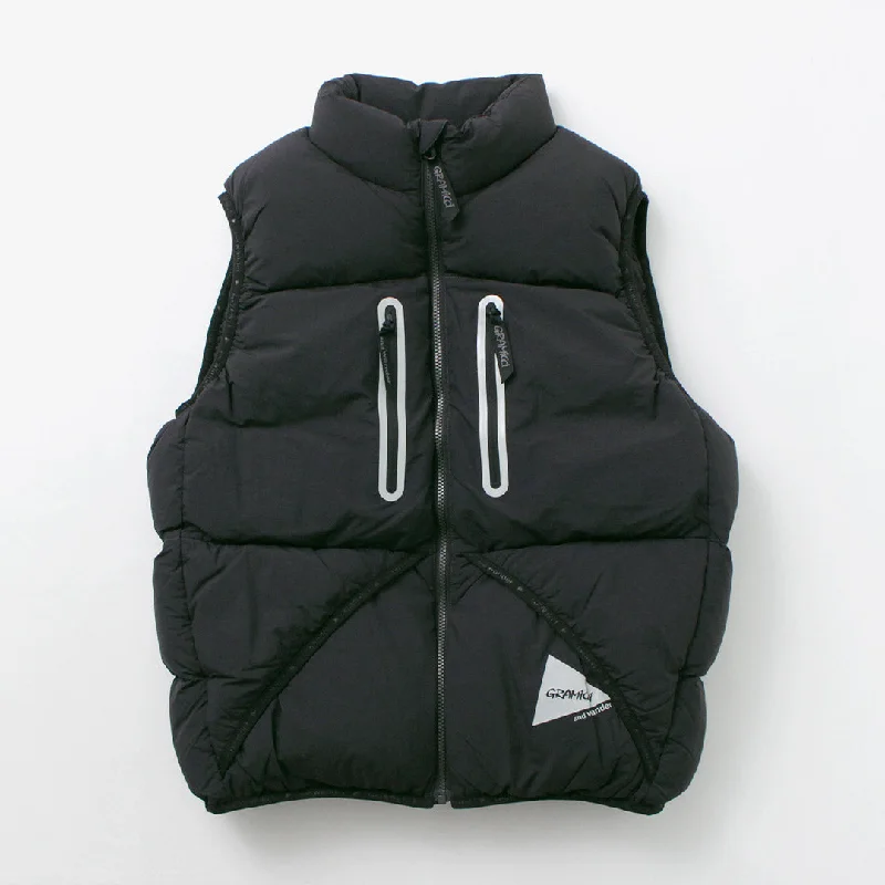 Men's Coats for Winter CampingAND WANDER / Gramicci Down Vest