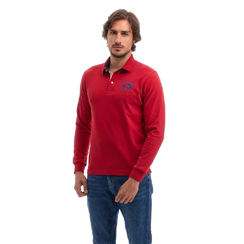 Men's Shirts with Wingtip CollarsLa Martina  Cotton Polo Men's Shirt
