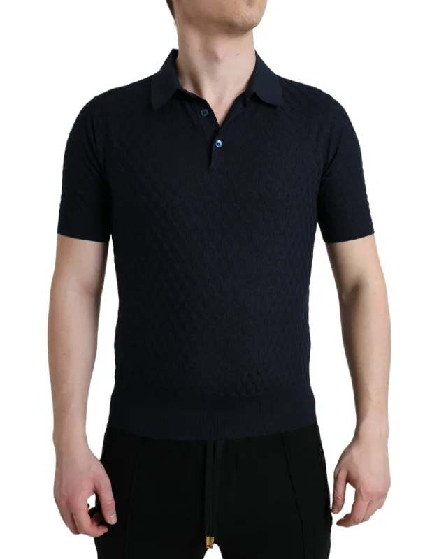 Men's Casual Shirts for Everyday WearDolce & Gabbana Colla Short Sleeve Polo Men's T-shirt Men's Casual Shirts for Everyday WearDolce & Gabbana Colla Short Sleeve Polo Men's T-shirt