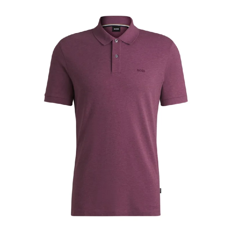 Men's Shirts with Patchwork PatternsPallas Regular-fit polo shirt in cotton with embroidered logo Men's Shirts with Patchwork PatternsPallas Regular-fit polo shirt in cotton with embroidered logo