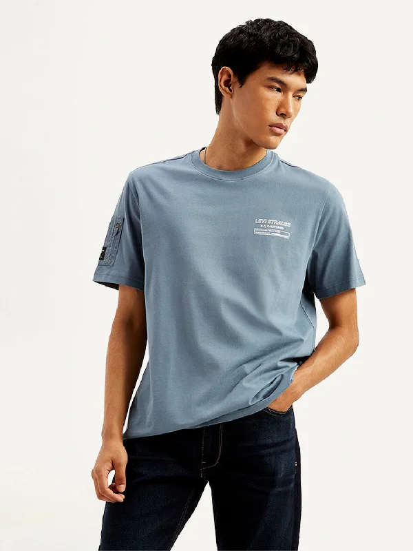 Men's Shirts with CollarsMen's Solid Crew Neck Utility T-Shirt