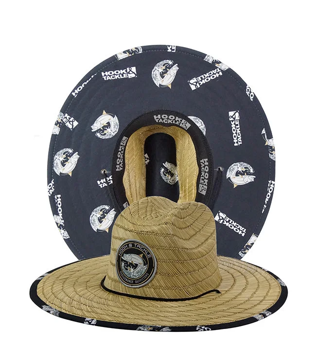 Elegant Derby CapsTarpon Leap Straw Hat