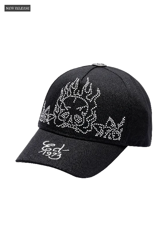 Affordable Winter BeaniesUnisex Lucky Dragon 6 Panel Contrast Stitch Denim Cap - Black Affordable Winter BeaniesUnisex Lucky Dragon 6 Panel Contrast Stitch Denim Cap - Black