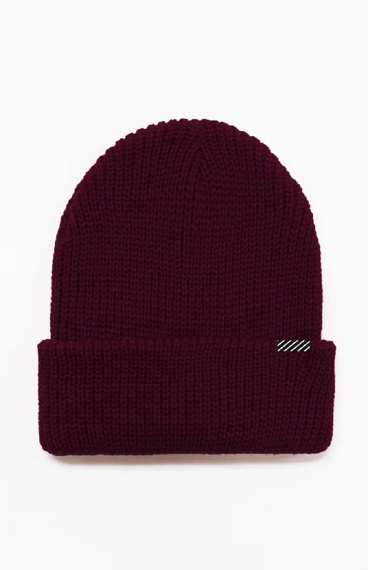 Funky Bucket CapsCarson Beanie | Burgundy