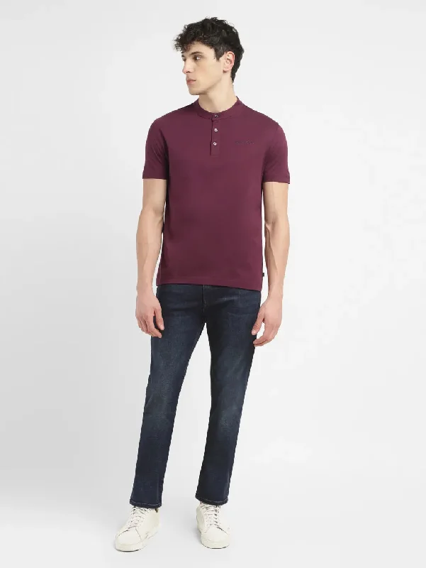 Men's Shirts with Belt LoopsMen's Solid Slim Fit T-shirt
