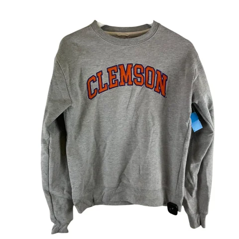 Men's Hoodies with Reinforced HemsSweatshirt Collar By Clothes Mentor In Grey, Size: M Men's Hoodies with Reinforced HemsSweatshirt Collar By Clothes Mentor In Grey, Size: M