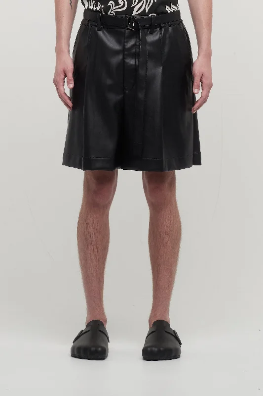 Men's Coats for Every OccasionSacai Faux Leather Shorts