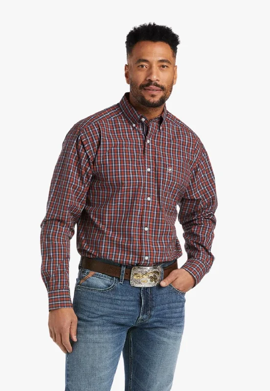 Men's French-Cuff Shirts for a Sophisticated EdgeAriat Mens Pro Series Ursel Stretch Fitted Long Sleeve Shirt Men's French-Cuff Shirts for a Sophisticated EdgeAriat Mens Pro Series Ursel Stretch Fitted Long Sleeve Shirt