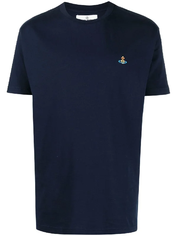 Men's Shirts with Graphic PrintsVivienne Westwood Men's T-Shirts And Polos blue