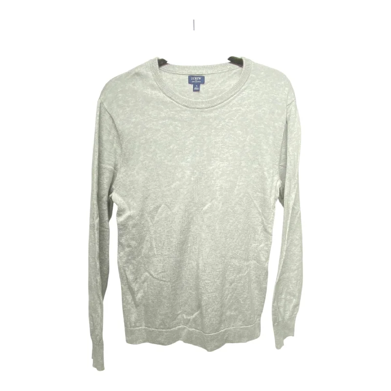 Men's Hoodies with Slim FitsSweatshirt Crewneck By J. Crew In Grey, Size: S