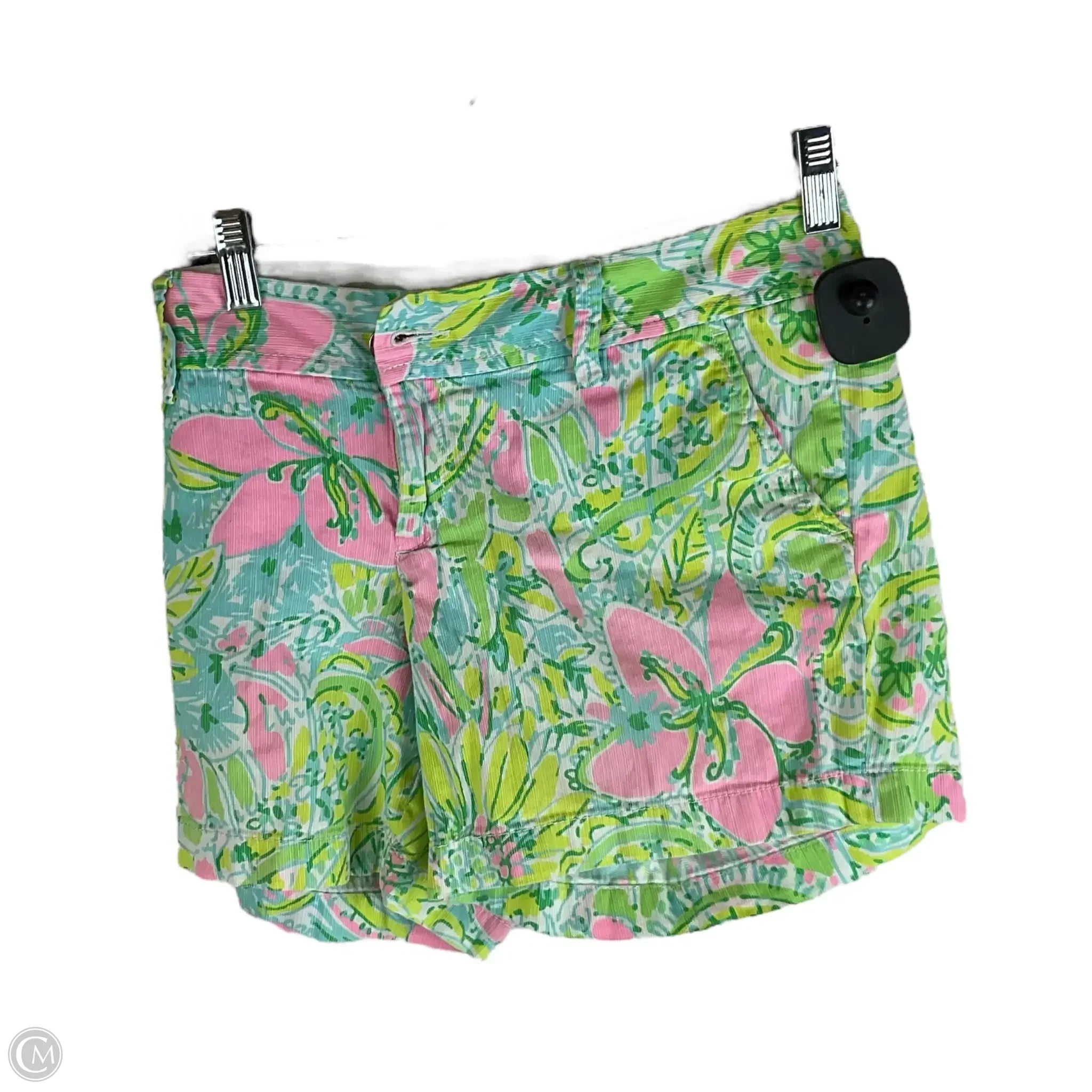 Stylish Men's Chino ShortsShorts Designer By Lilly Pulitzer In Blue & Green, Size: 6 Stylish Men's Chino ShortsShorts Designer By Lilly Pulitzer In Blue & Green, Size: 6
