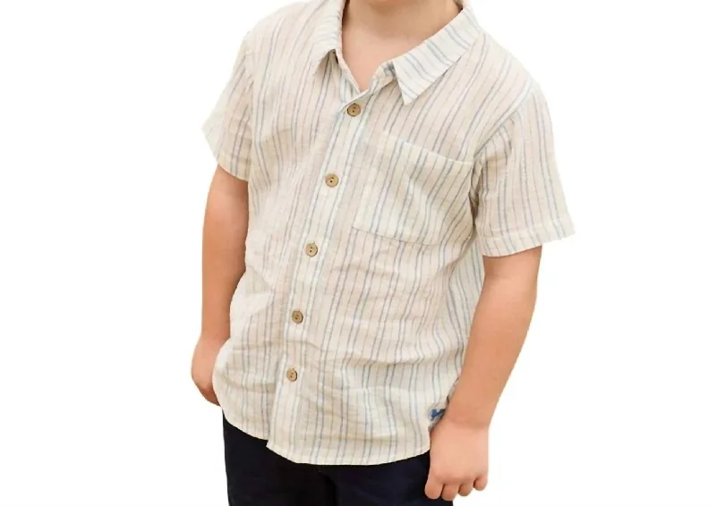 Men's Golf Shirts for On-Course StyleJack Shirt In Riviera Stripe