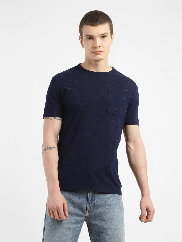 Lightweight Men's Linen ShirtsMen's Self Design Slim Fit T-shirt