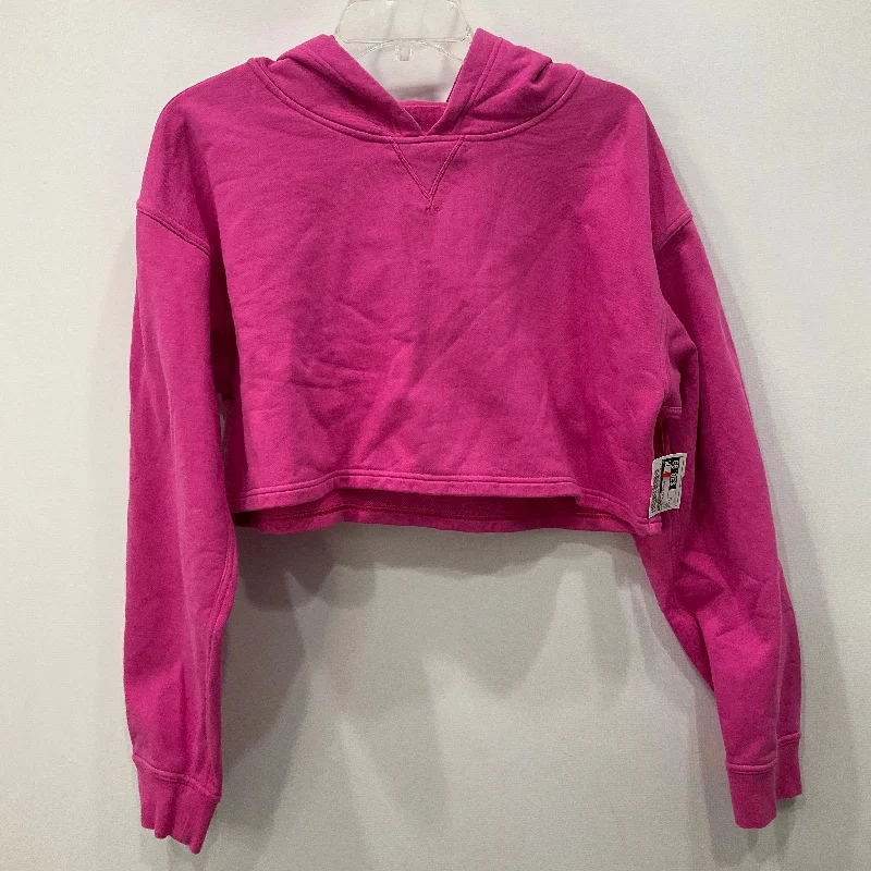 Men's Hoodies with Quick-Dry FabricSweatshirt Hoodie By Lululemon In Pink, Size: 8 Men's Hoodies with Quick-Dry FabricSweatshirt Hoodie By Lululemon In Pink, Size: 8