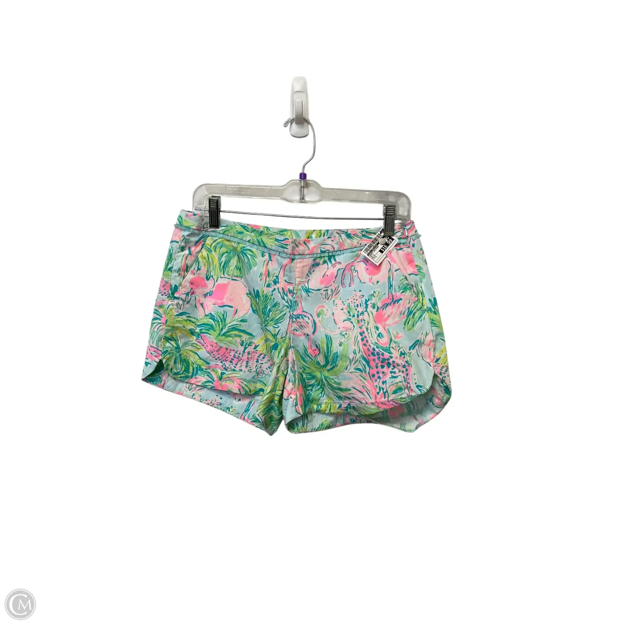 Men's Flexible Workout ShortsShorts Designer By Lilly Pulitzer In Multi-colored, Size: 4 Men's Flexible Workout ShortsShorts Designer By Lilly Pulitzer In Multi-colored, Size: 4